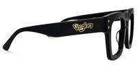 Najwa - Square Black Eyeglasses | Vooglam