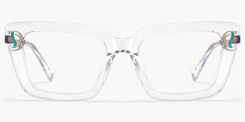 Nebula - Rectangle Transparent Eyeglasses