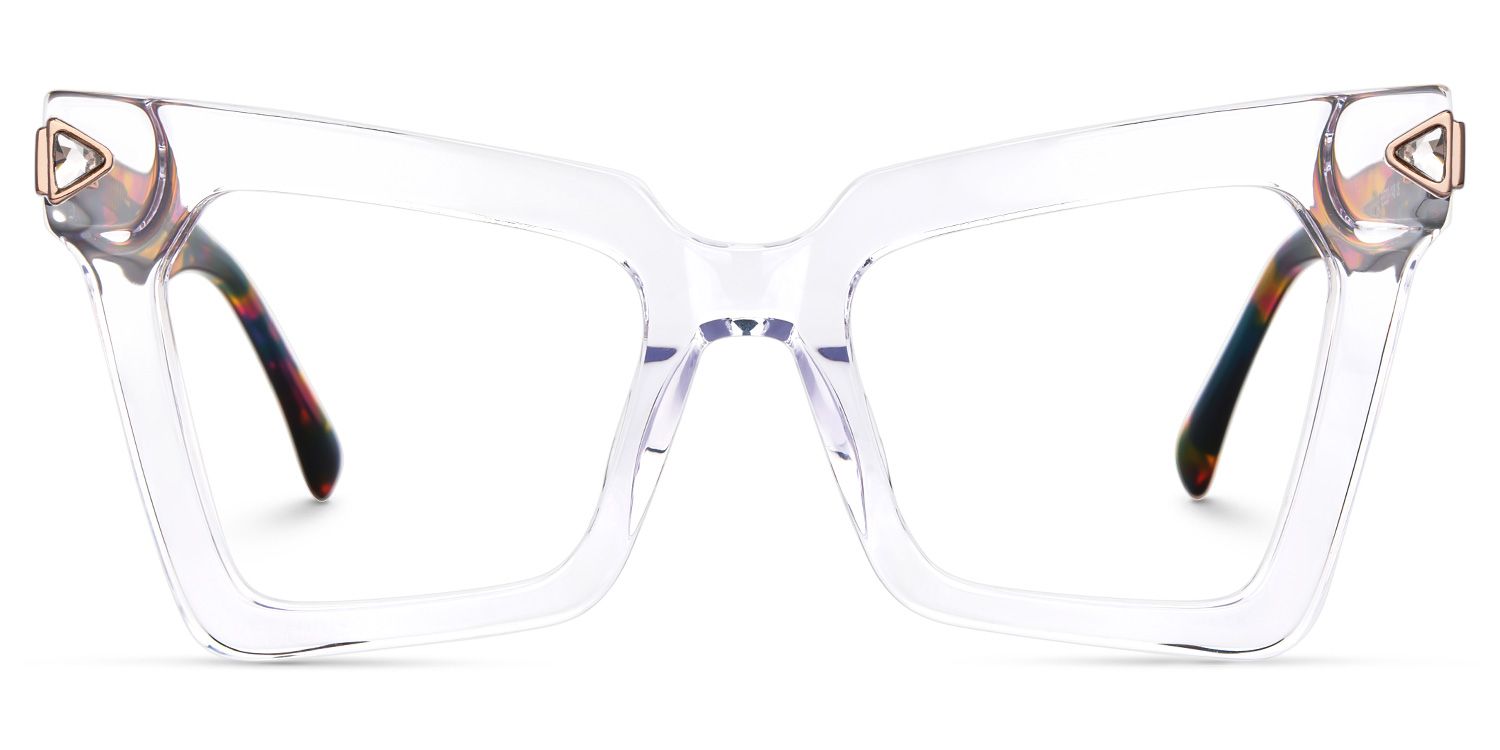 Felinus - Butterfly Crystal Eyeglasses | Vooglam Angle View