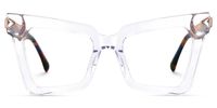 Felinus - Butterfly Crystal Eyeglasses | Vooglam Angle View