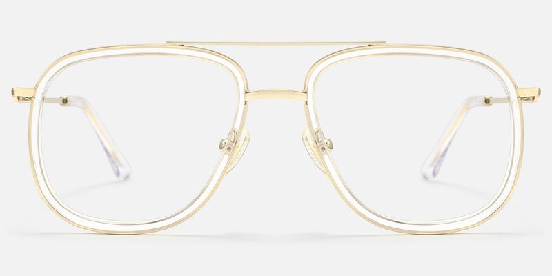 Breeze - Aviator Transparent Eyeglasses