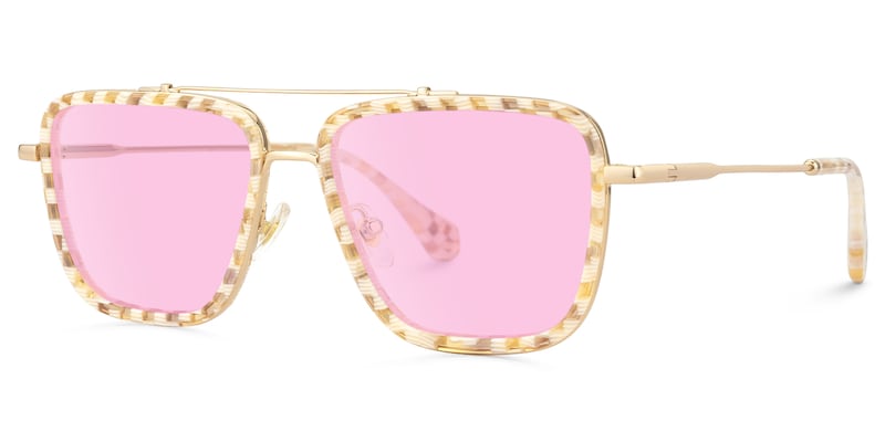 Isla - Aviator Pattern Sunglasses