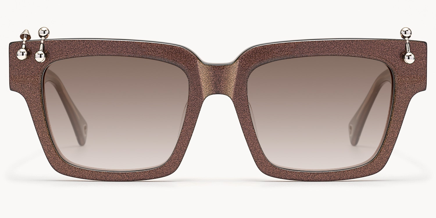 PIERCE - Square Multicolor Sunglasses - 1
