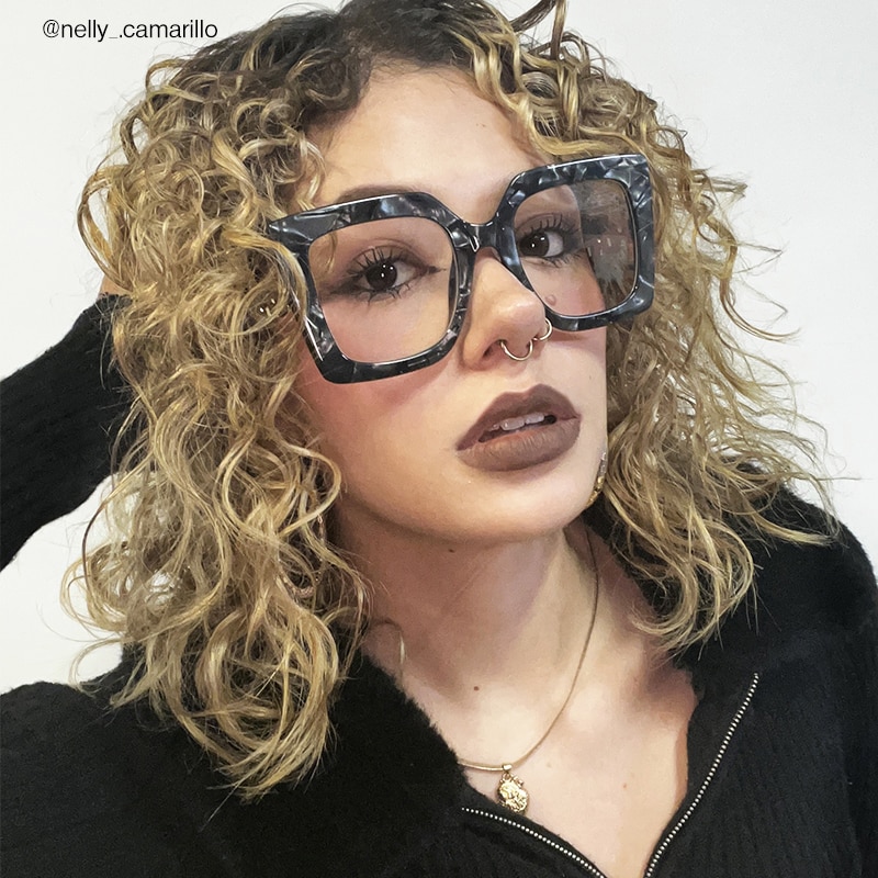 Pacorro - Square Grey Eyeglasses