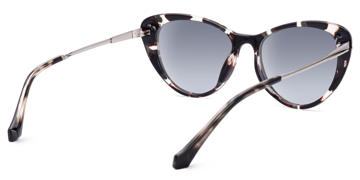 Kailano - Cat Eye Pattern Prescription Sunglasses - 3