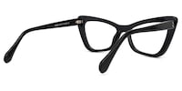 Edgerton - Cat Eye Black Eyeglasses - 3