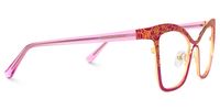 Aeryn - Cat Eye Violet/Red Eyeglasses | Vooglam 