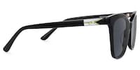 Alfven - Bold Black Sunglasses Butterfly Shaped - 4