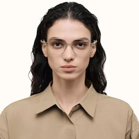 The Architect - Rectangle Silver Eyeglasses - 5