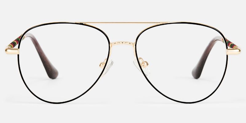 Joni - Aviator Two-tone Eyeglasses