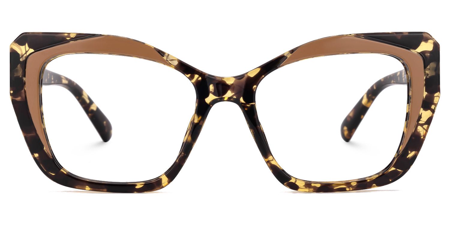 Faustyn - Cat Eye Brown/Tortoise Eyeglasses product detail 2
