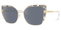 Jabilo - Cat Eye Gold Sunglasses | Vooglam Front View