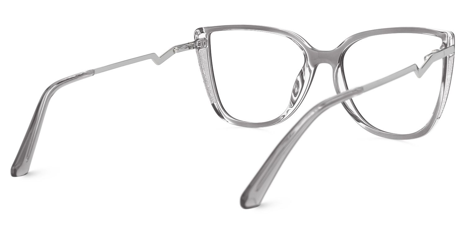 Faithan - Cat Eye Grey Eyeglasses product detail 3