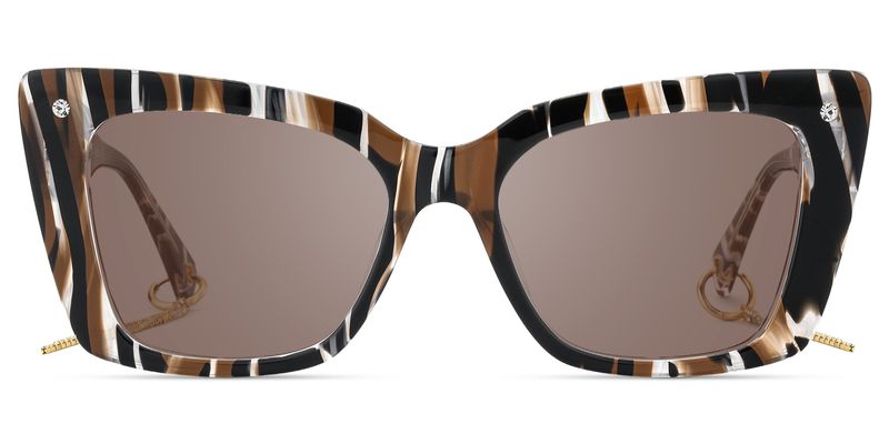 Rosa - Butterfly Pattern Sunglasses