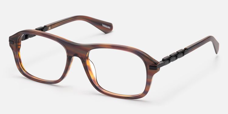 Albini - Retro Red Brown Horn Chain Navigators | Vooglam