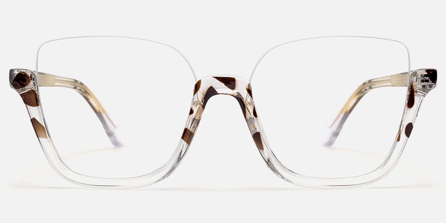 Calanthe - Square Animal/Crystal Eyeglasses product detail 2