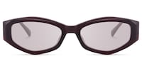 Vesper - Geometric Red Sunglasses - 2