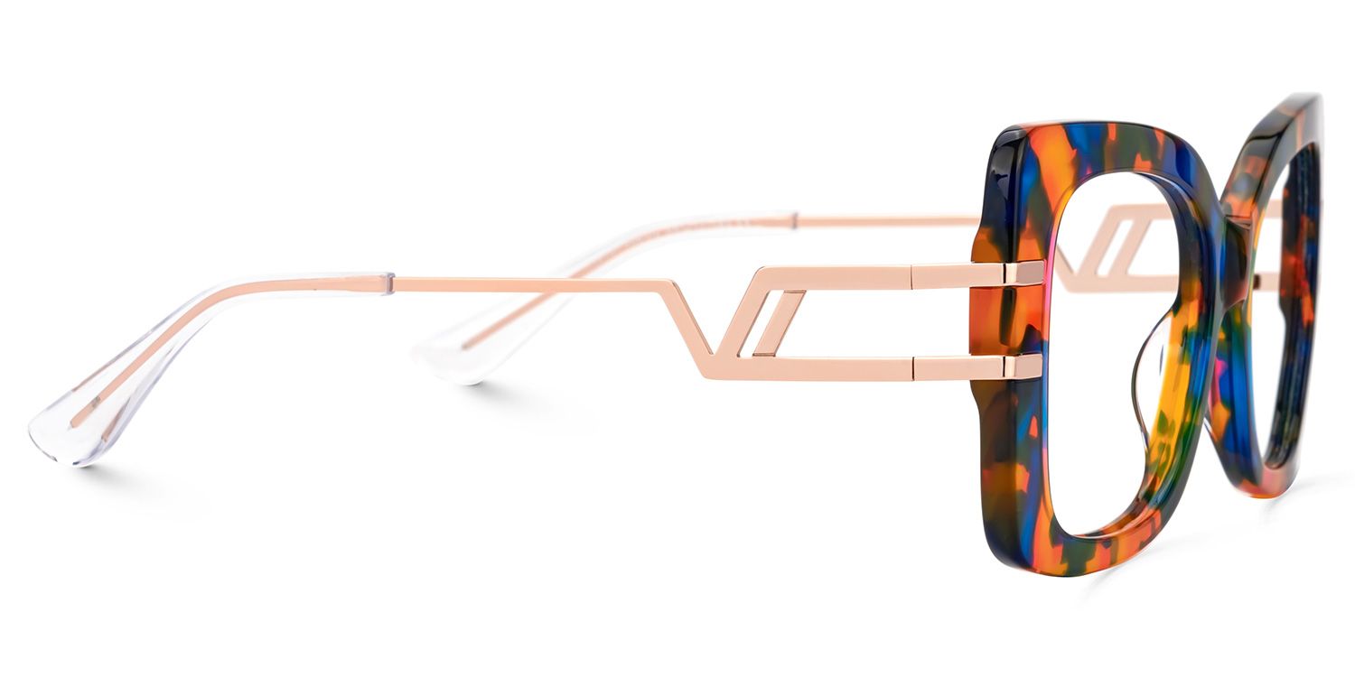 Iakopa - Square Tortoise Eyeglasses | Vooglam 4