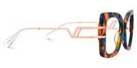 Iakopa - Square Tortoise Eyeglasses | Vooglam 
