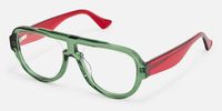 Adnan - Aviator Green Eyeglasses