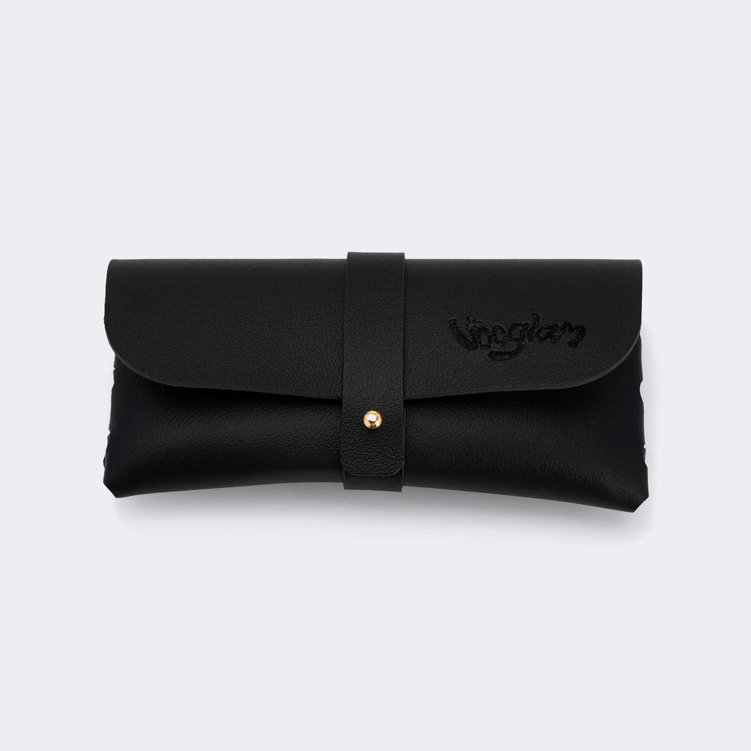 Portable Black Glasses Pocket | Vooglam.com Front View