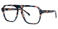 Sosa - Aviator Tortoise Eyeglasses | Vooglam Front View