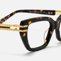 Nomad - Cat eye Tortoise Eyeglasses | Vooglam Design Details