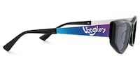 Tahiya - Geometric Black Sunglasses - 4