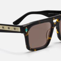 Bastion - Two Tone Gradient Sunglasses | Vooglam Design Details