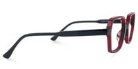 Eligius - Rectangle Red Eyeglasses | Vooglam