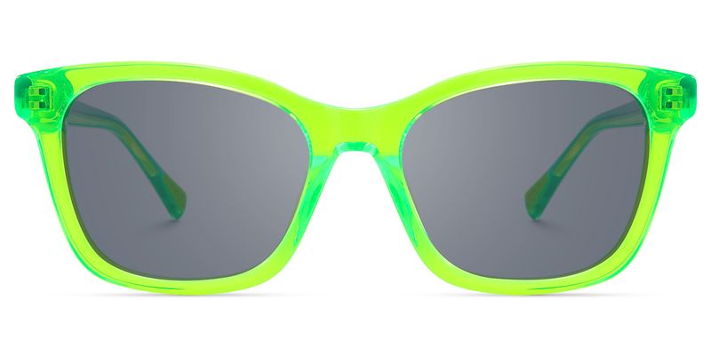 Coexist - Rectangle Green Sunglasses | Vooglam