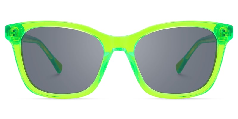 Coexist - Rectangle Green Sunglasses