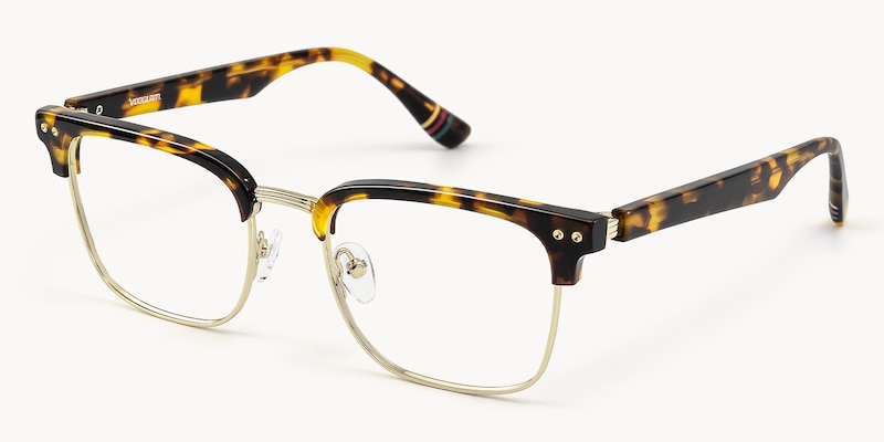 Preppy - Rectangle Tortoise Eyeglasses