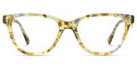 Purrfect - Cat Eye Pattern Eyeglasses | Vooglam Angle View