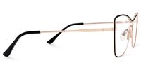 Omar - Aviator Black Eyeglasses | Vooglam