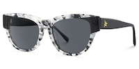 Fusion - Cat Eye Pattern Sunglasses - 2