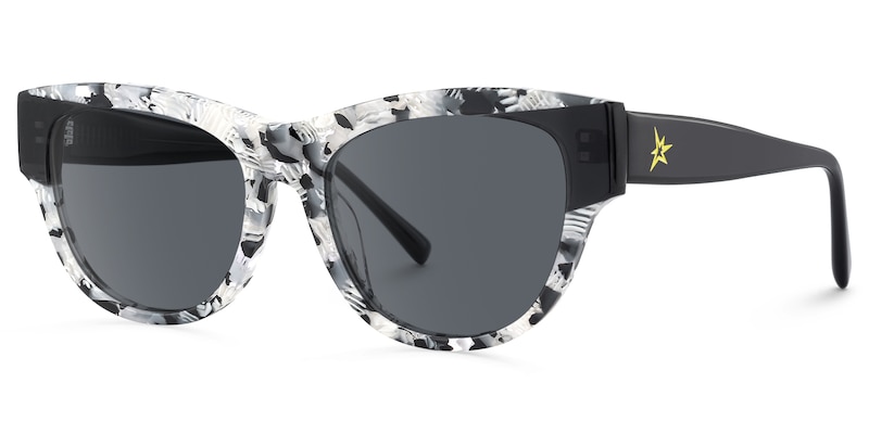 Fusion - Cat Eye Pattern Sunglasses