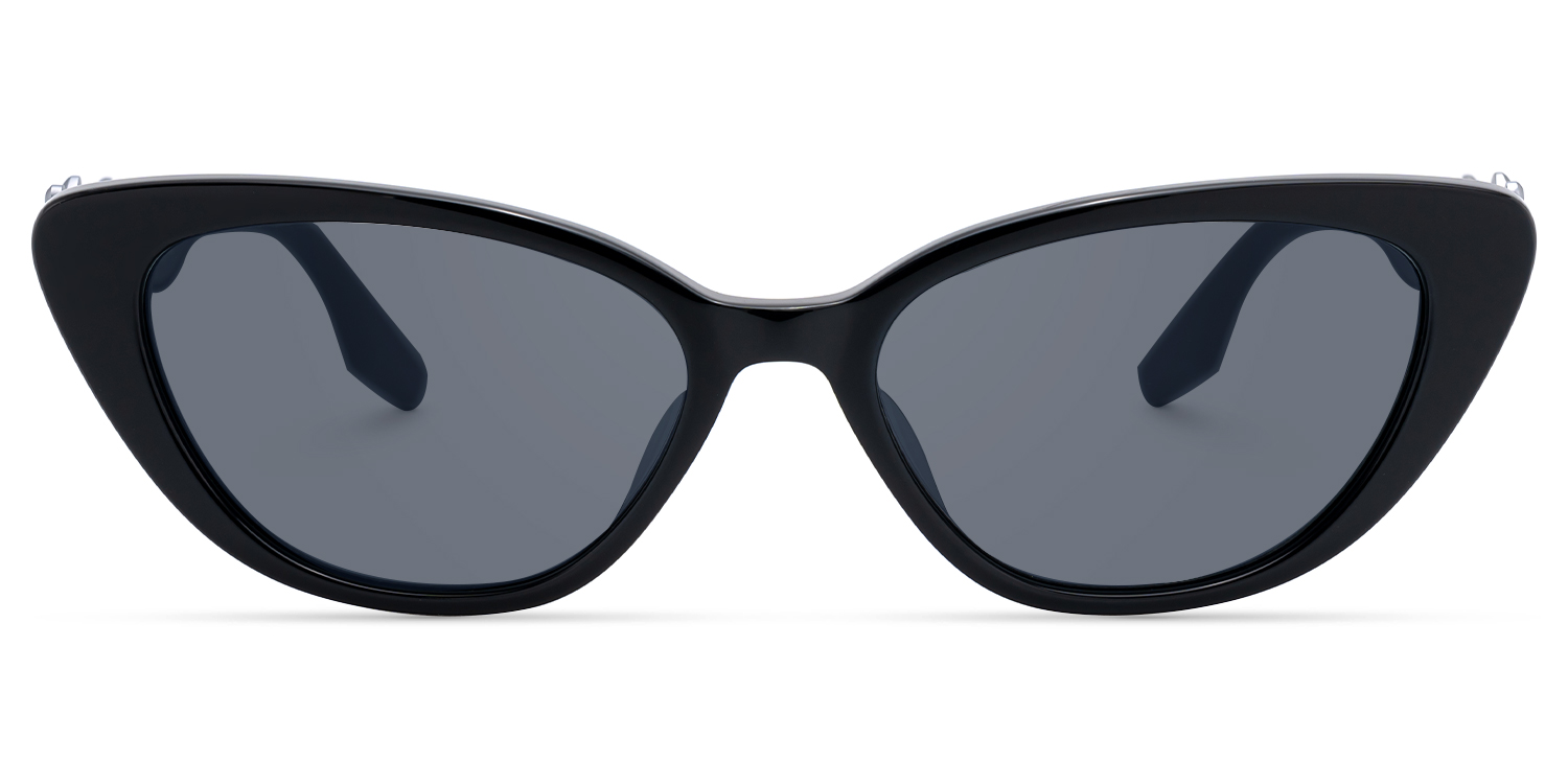 

No Fate - Cat Eye Black Sunglasses