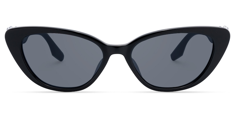 No Fate - Cat Eye Black Sunglasses