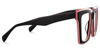 Altresha - Square Black Eyeglasses | Vooglam 