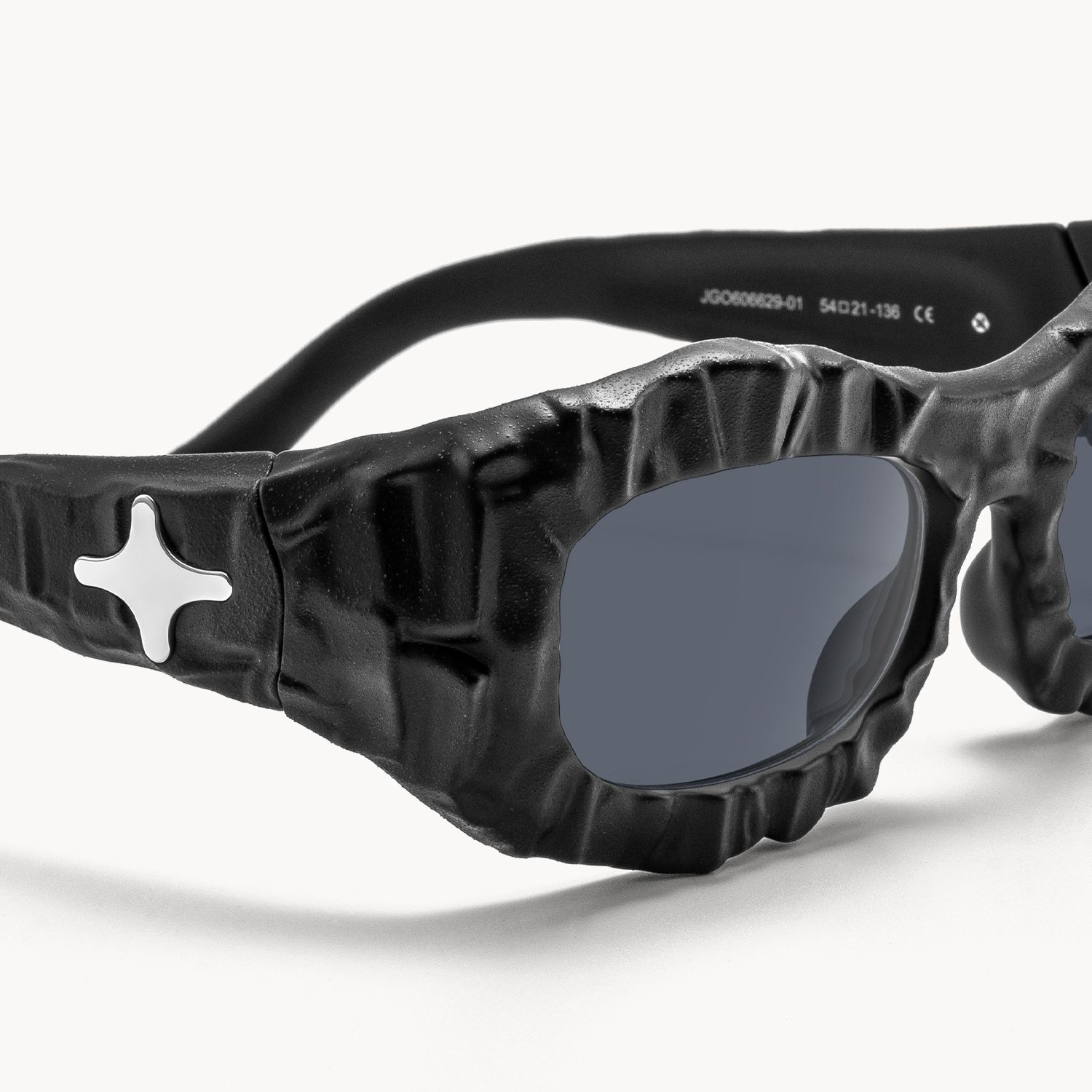 The Geologist - Geometric Black Sunglasses | Vooglam display picture 1