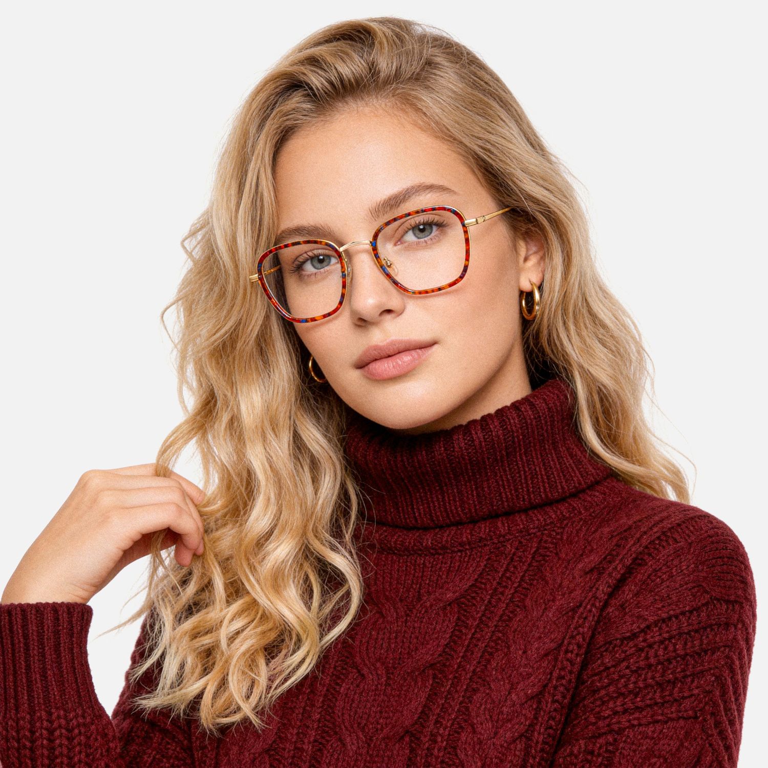 Explore the design story of Sundance - Square Multicolor Eyeglasses | Vooglam