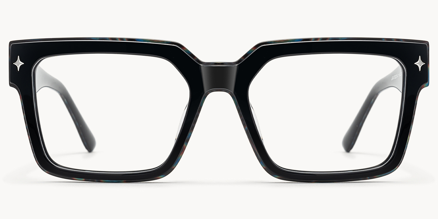 Havok - Rectangle Black Eyeglasses