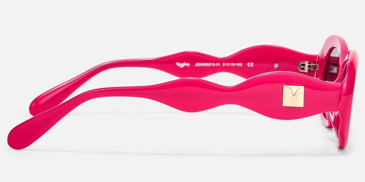 Royale - Oval Pink Sunglasses product detail 3
