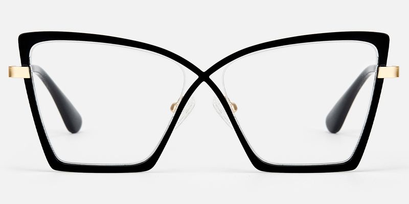 Felicja - Butterfly Black Eyeglasses