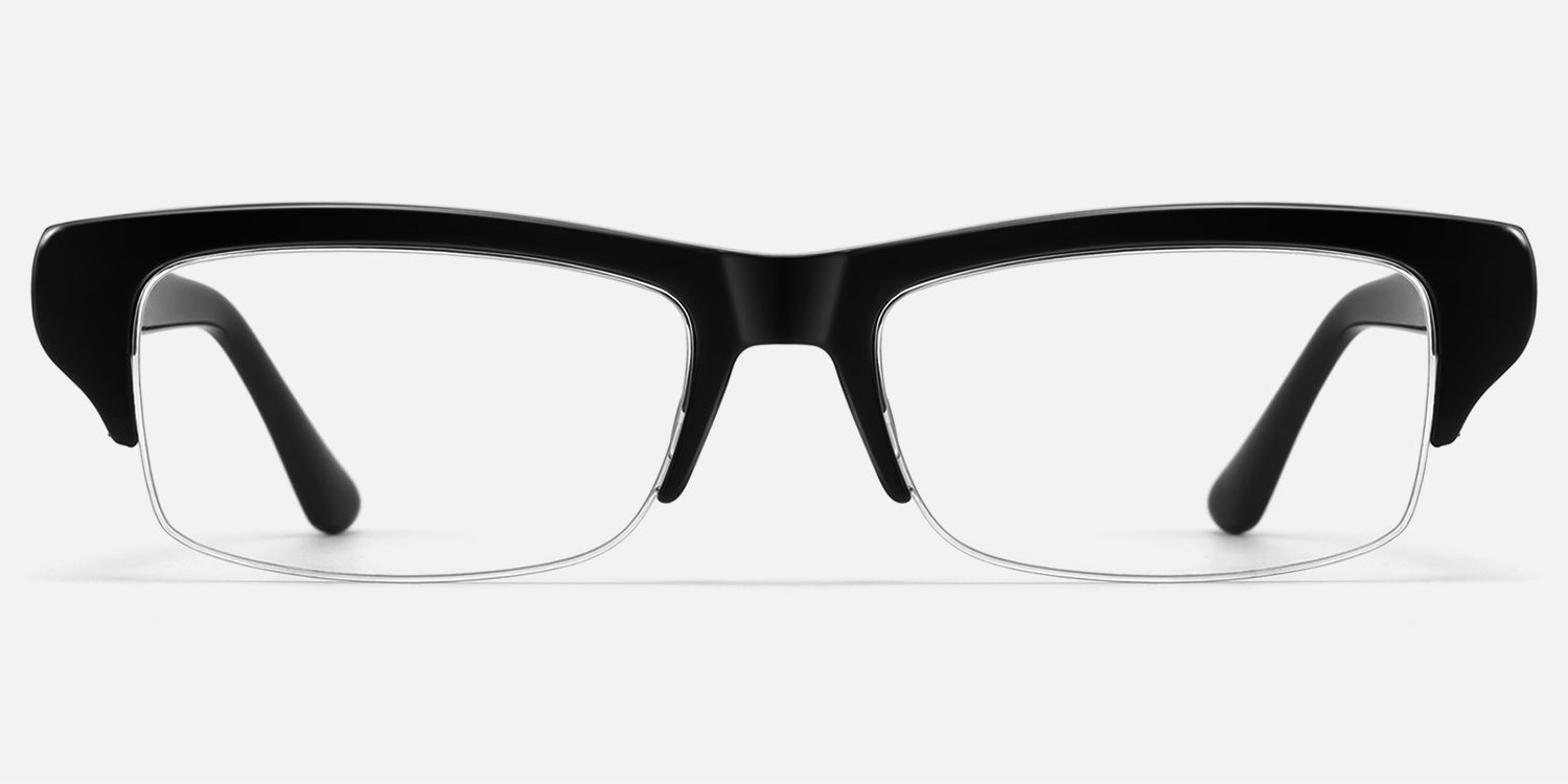 Kairo - Browline Black Eyeglasses product detail 2