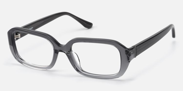 Mies - Gradient Gray Glasses with with Screw Deco | Vooglam