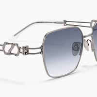 The Architect - Rectangle Black Sunglasses - 4