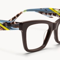 Vibranium - Rectangle Brown Eyeglasses - 5