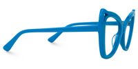 Bahadur - Cat Eye Blue Eyeglasses | Vooglam 